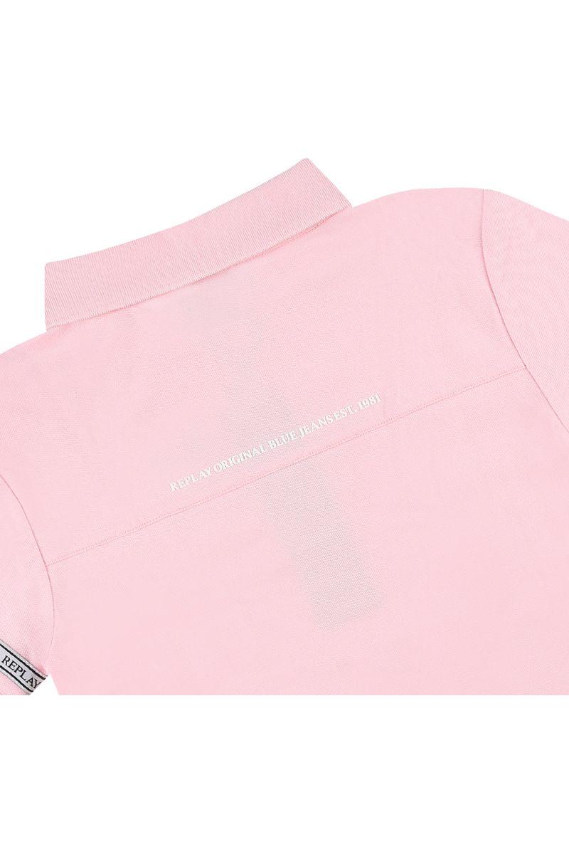 חולצת צווארון REPLAY לוגו בצד לילדים