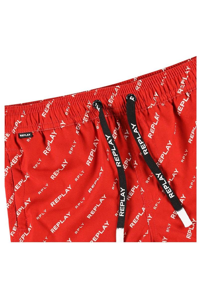 מכנס בגד ים REPLAY לוגו מותג לילדים