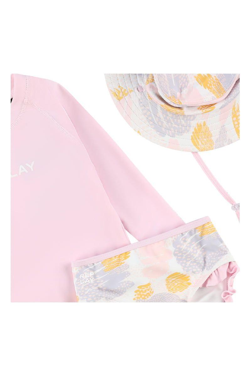 סט בגד ים REPLAY לוגו מותג לתינוקות
