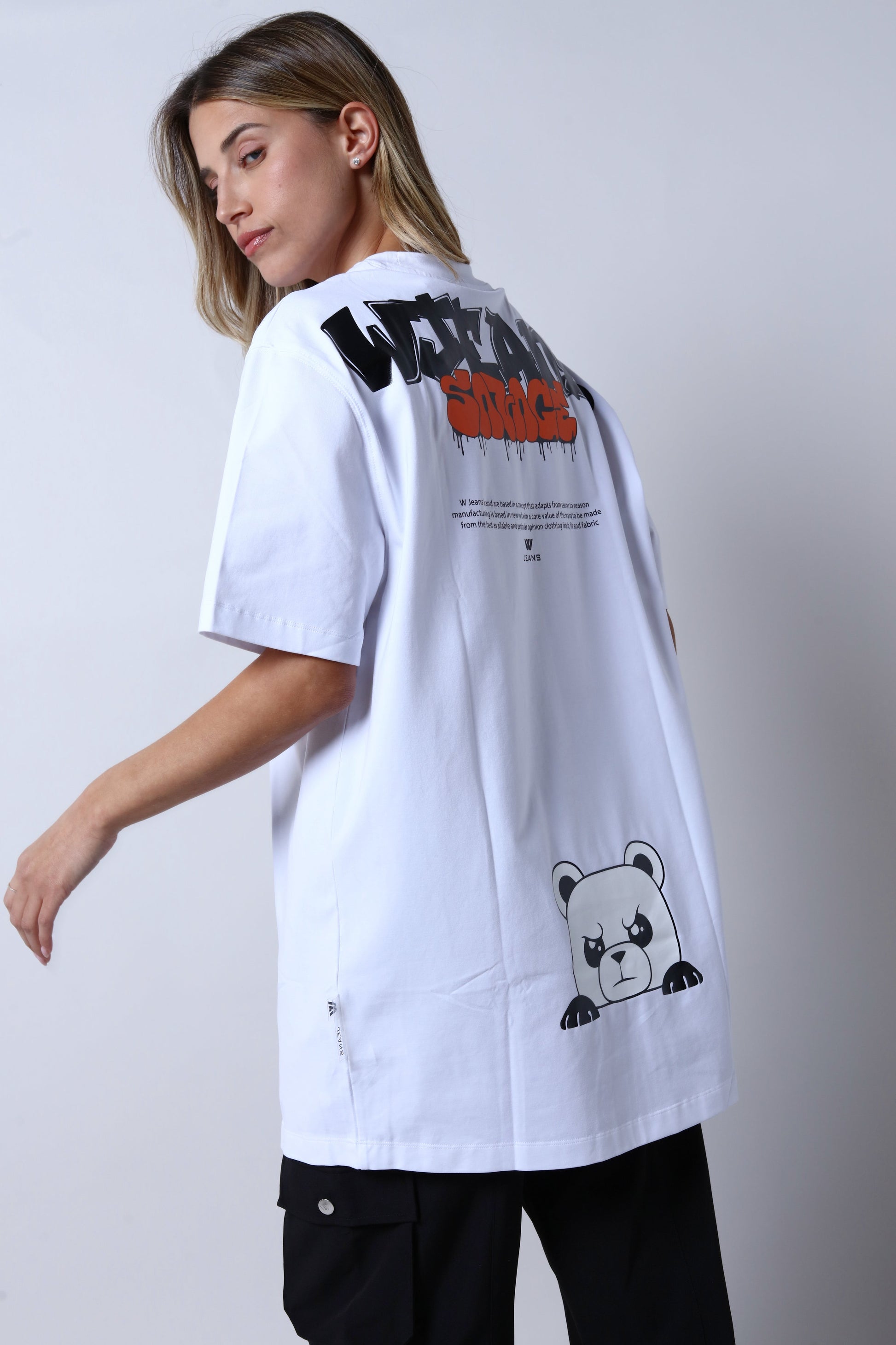 חולצת טי שירט שרוול קצר POT