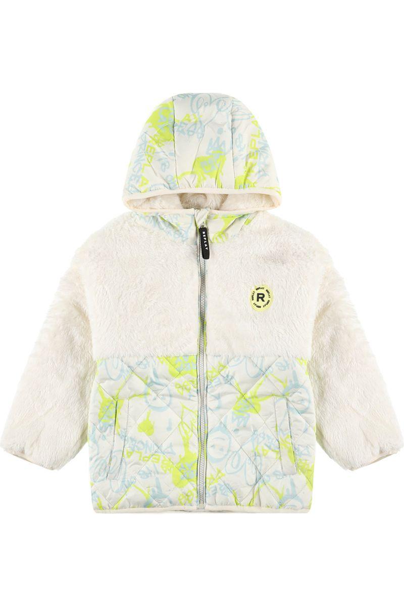 מעיל פוך REPLAY מצוייר לילדות