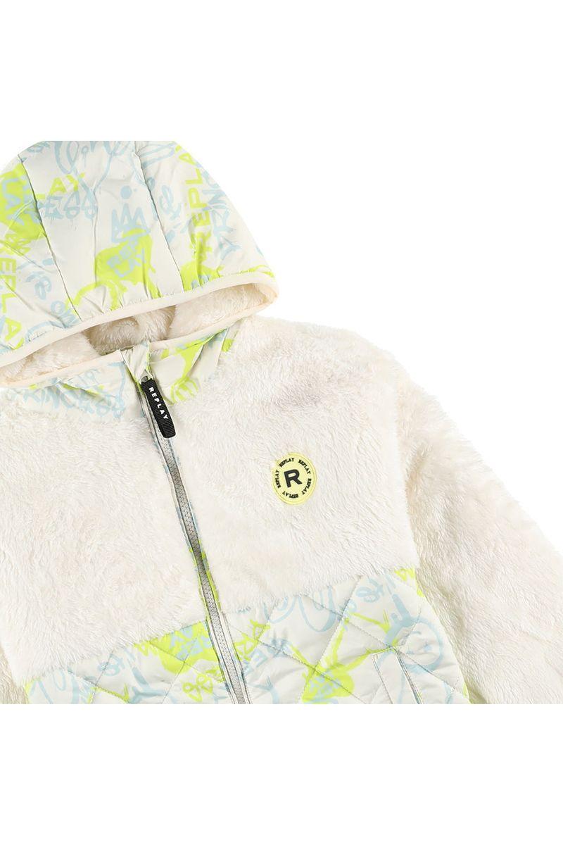 מעיל פוך REPLAY מצוייר לילדות