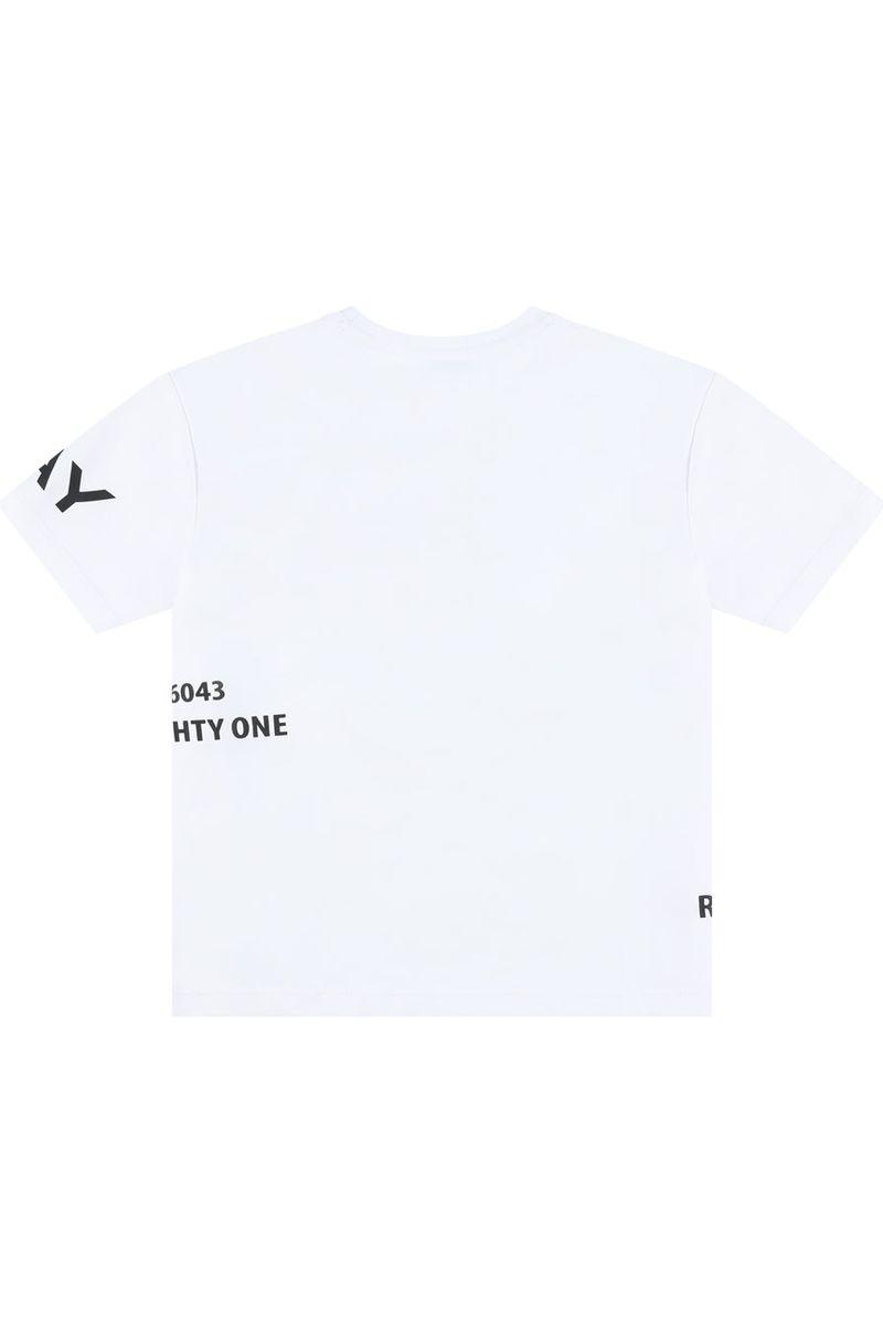 חולצת טי שרט REPLAY כיתוב בצד לילדים