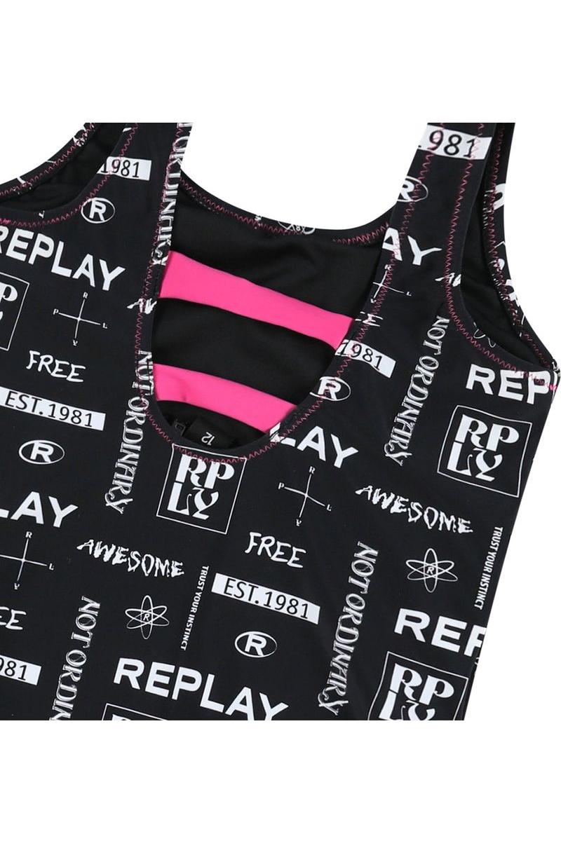 בגד ים שלם REPLAY קשירה אחורית לילדות