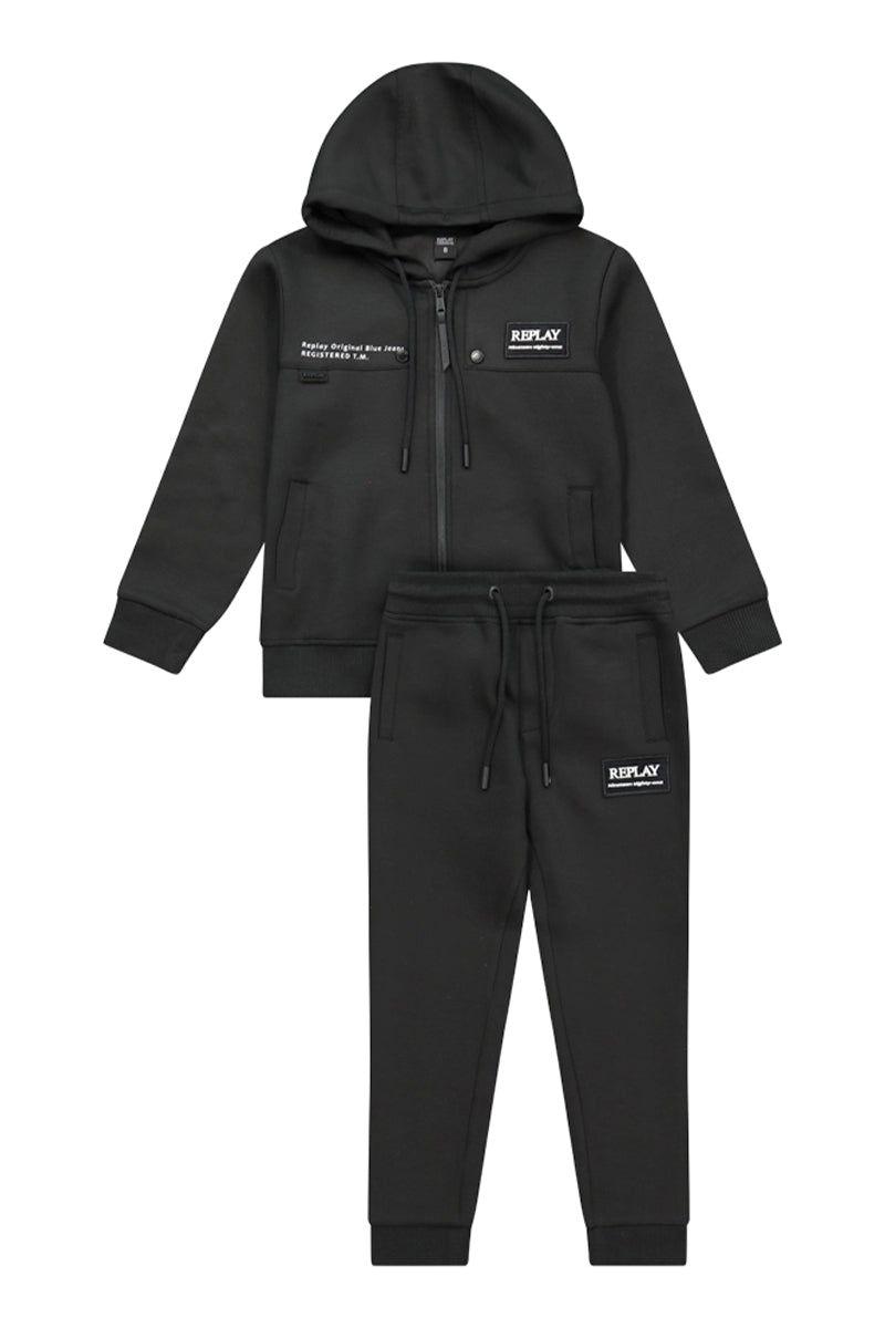 חליפת טרנינג REPLAY ממותגת לילדים