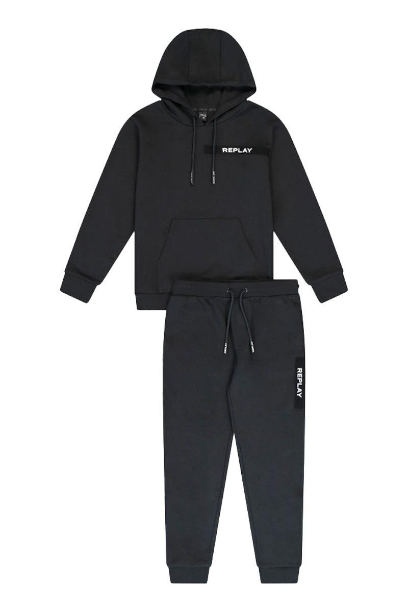 חליפת טרנינג REPLAY כיתוב לוגו לילדים