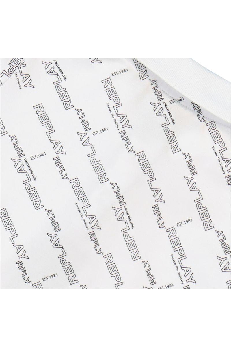 חולצת צווארון REPLAY ממותגת לתינוקות