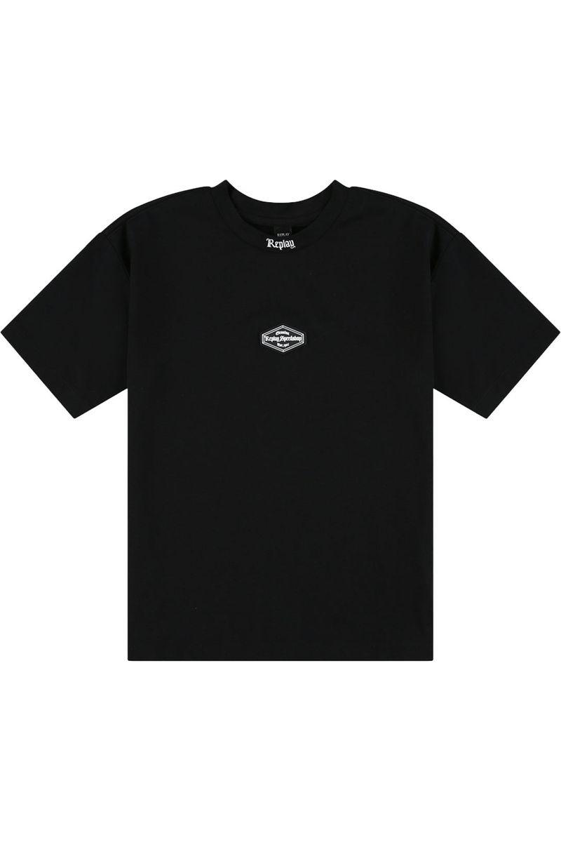 חולצת טי שרט REPLAY אוברסייז לילדים