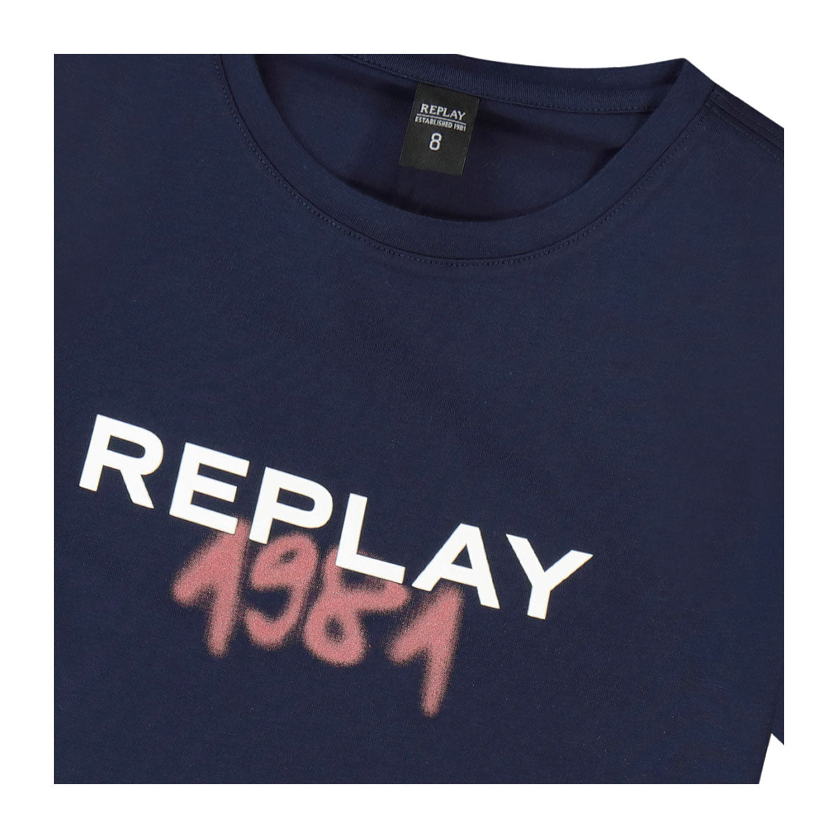 חולצת טי שרט REPLAY 1981 אוברסייז לילדים