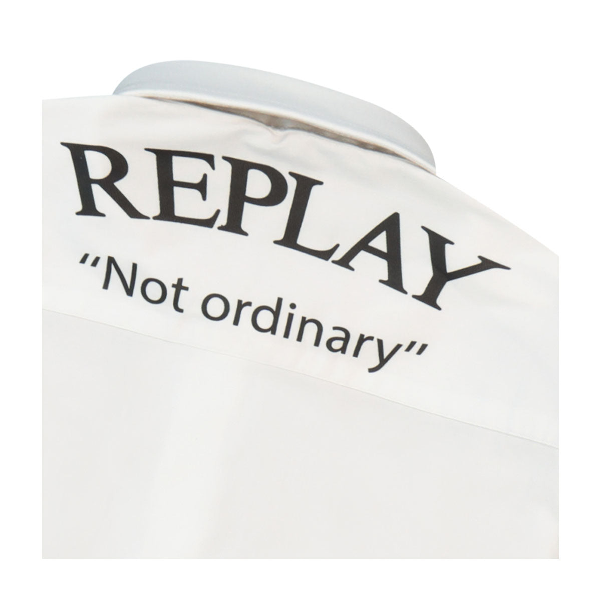 חולצה מכופתרת REPLAY לוגו בצד לילדים