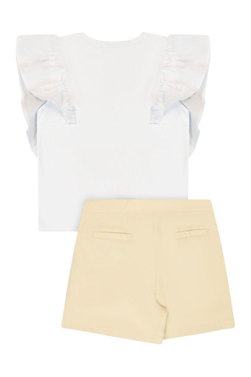 חליפת חצאית REPLAY פשתן לילדות