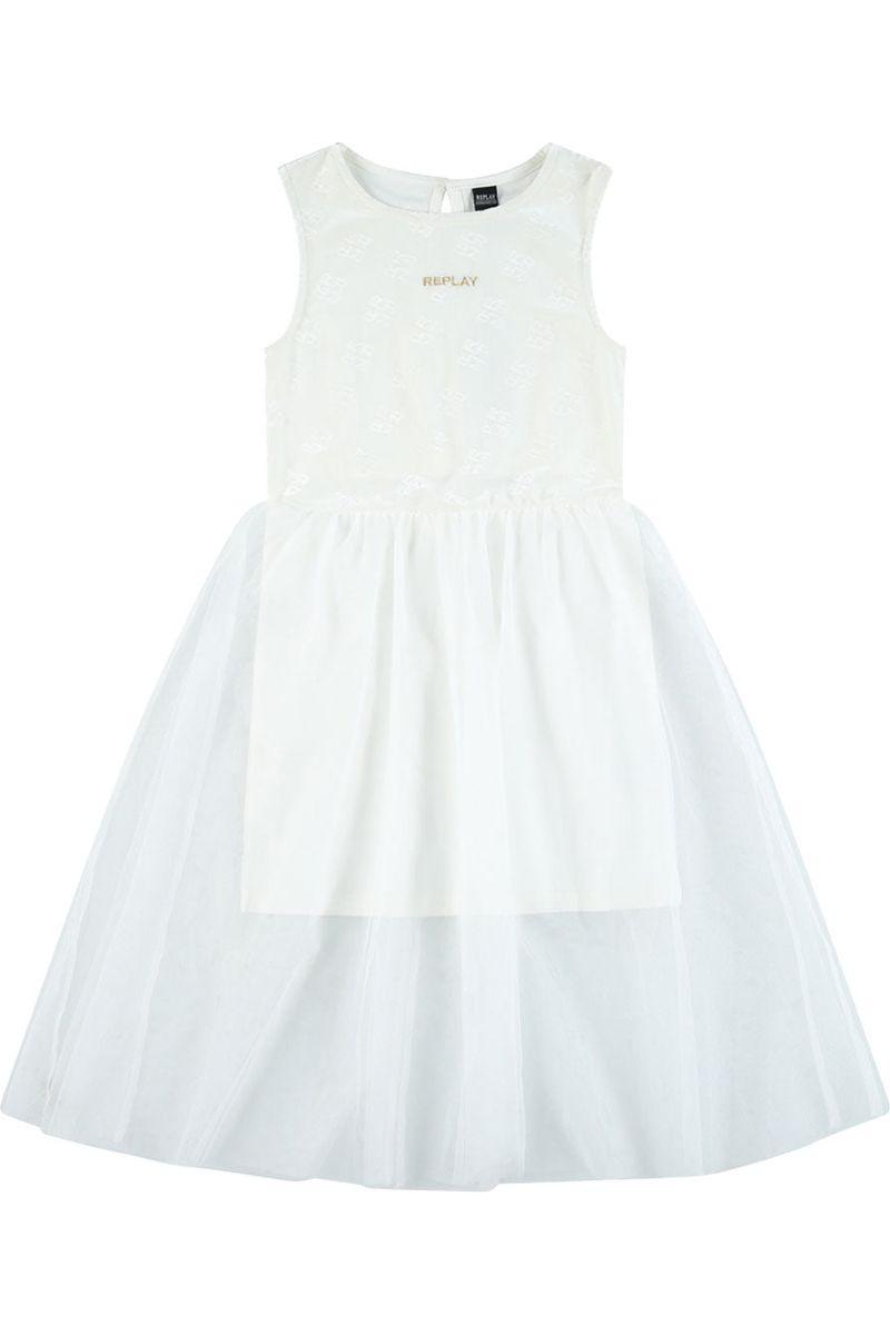 שמלת REPLAY גיזרת פעמון לילדות