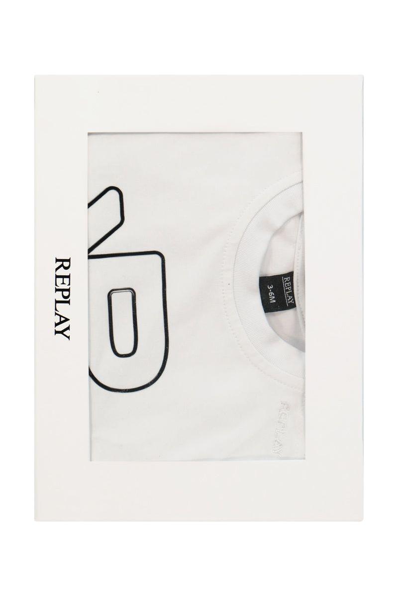 חליפת חצאית REPLAY מלמלה לתינוקות White / 3-6M