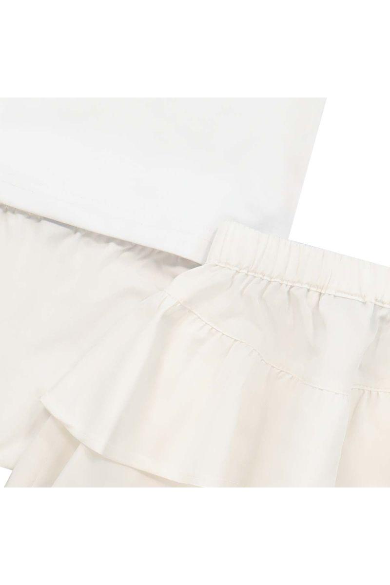 חליפת חצאית REPLAY מלמלה לתינוקות White / 3-6M