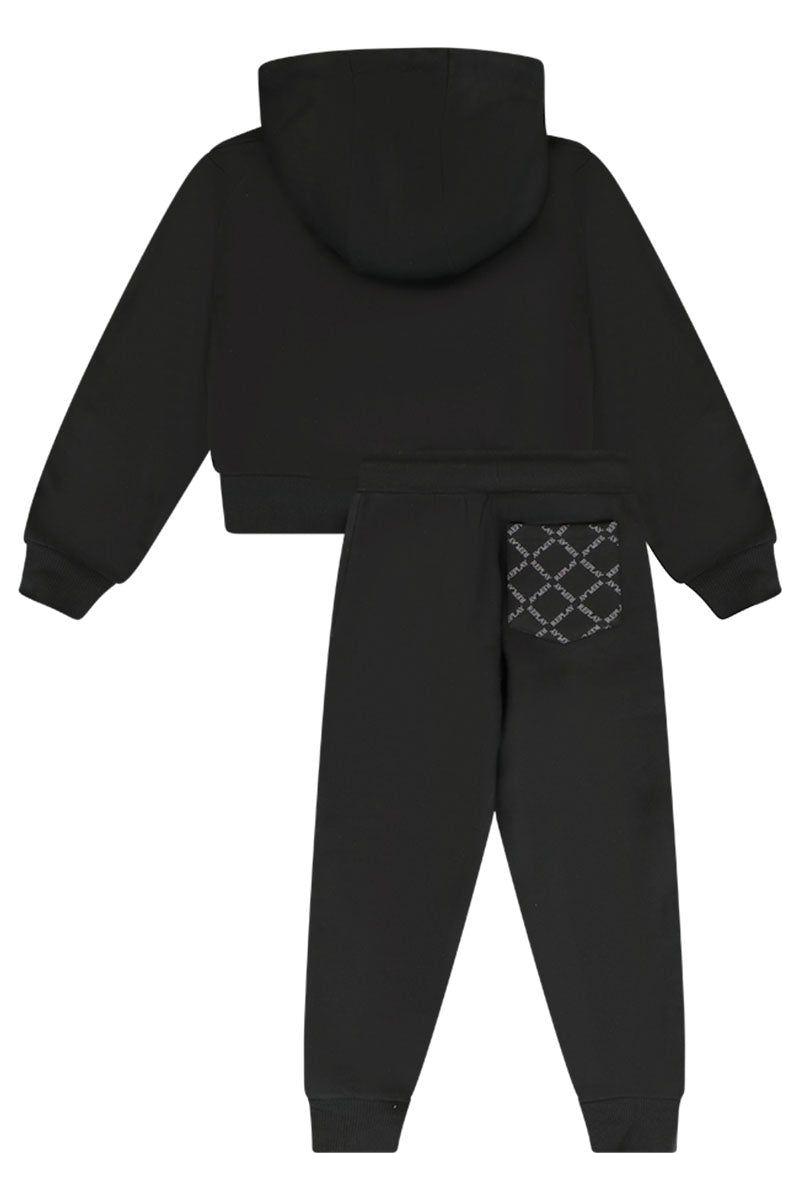 חליפת טרנינג REPLAY כיס לוגו מותג באמצע לילדות