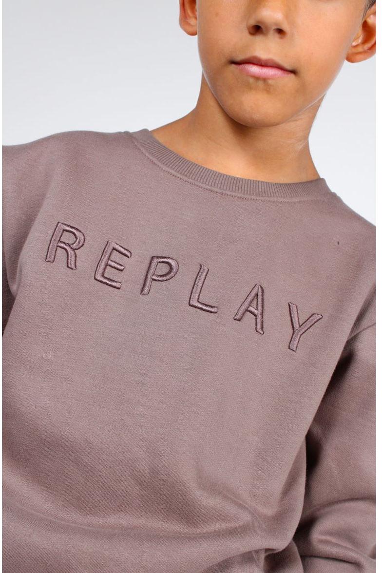 חליפת טרנינג REPLAY לוגו מותג רקמה לילדים