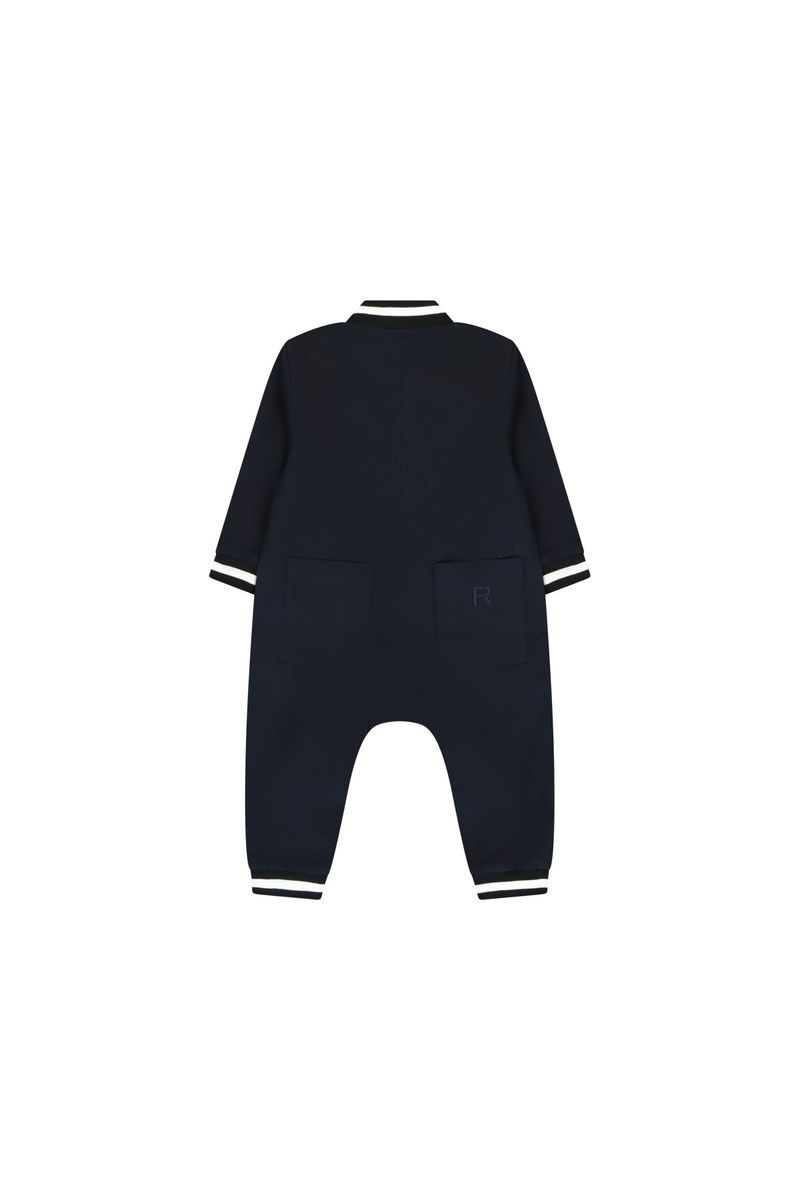 אוברול REPLAY רוכסן לתינוקות BLACK / 0-3M