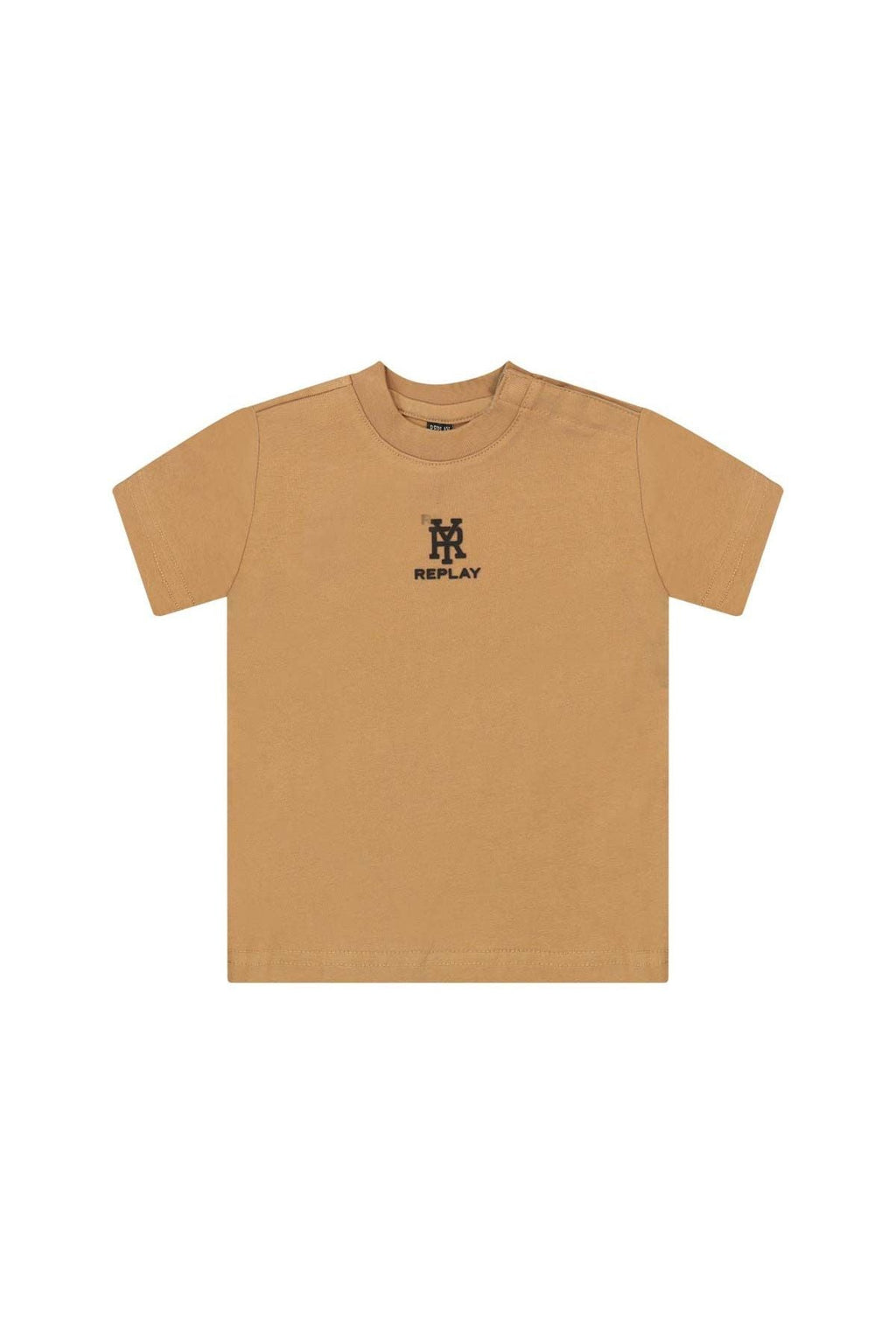 חולצת טישירט REPLAY לוגו מותג באמצע לתינוקות