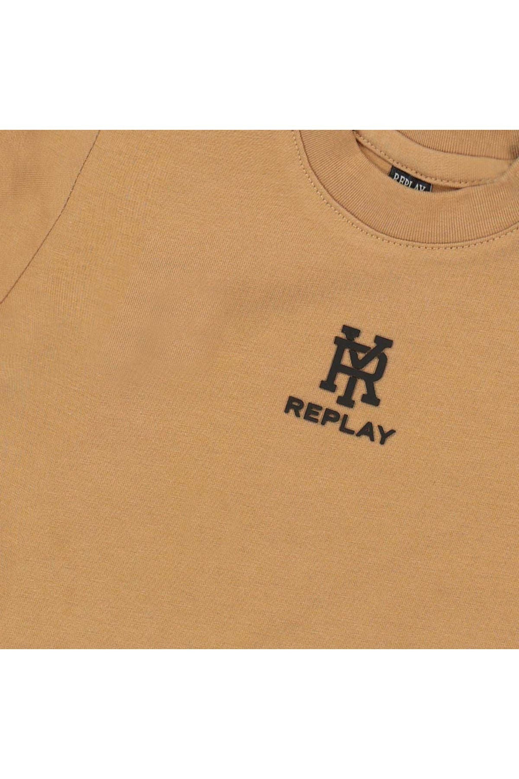 חולצת טישירט REPLAY לוגו מותג באמצע לתינוקות