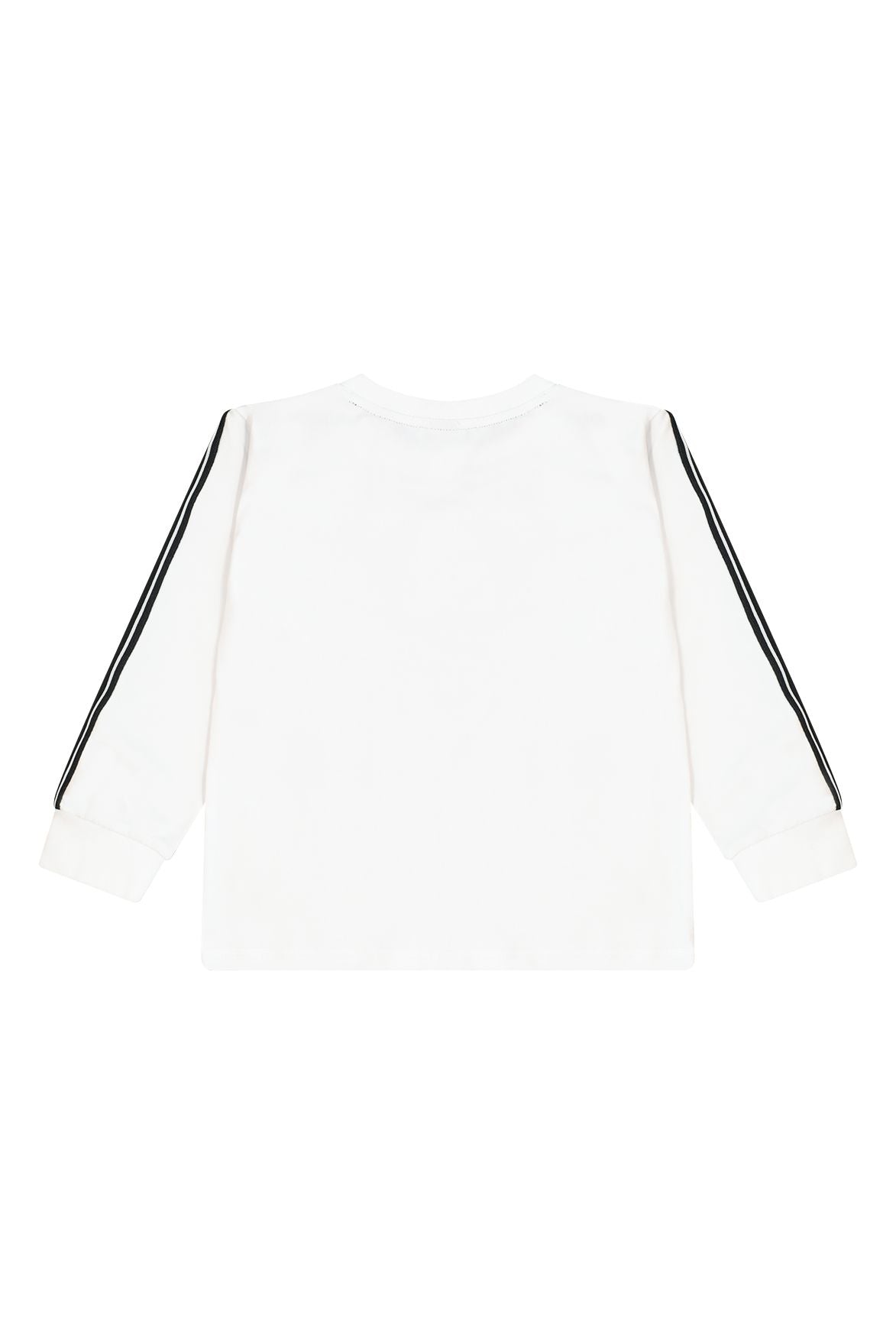 חולצת טישרט REPLAY לוגו מותג בשרוול לתינוקות WHITE / 3-6M