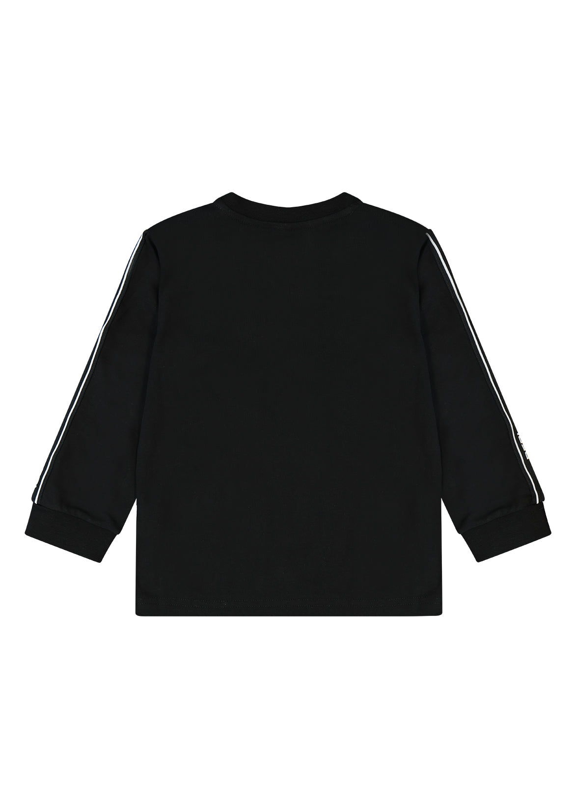 חולצת טישרט REPLAY לוגו מותג בשרוול לתינוקות BLACK / 3-6M