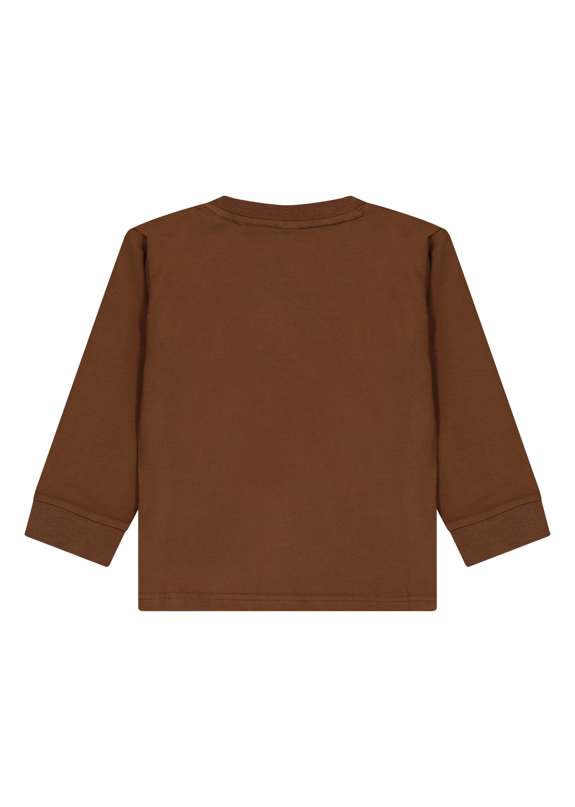 חולצת טישרט REPLAY הדפס לוגו גדול לתינוקות BROWN / 3-6M