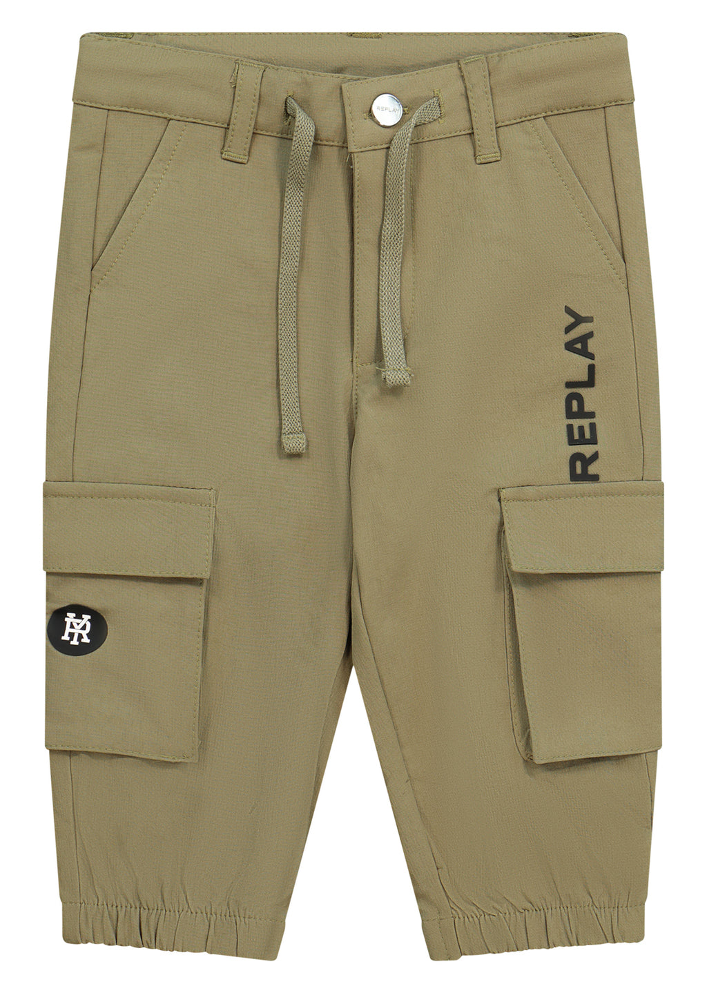 מכנסי דגמ"ח REPLAY כיסים בצד לתינוקות Brown / 3-6M