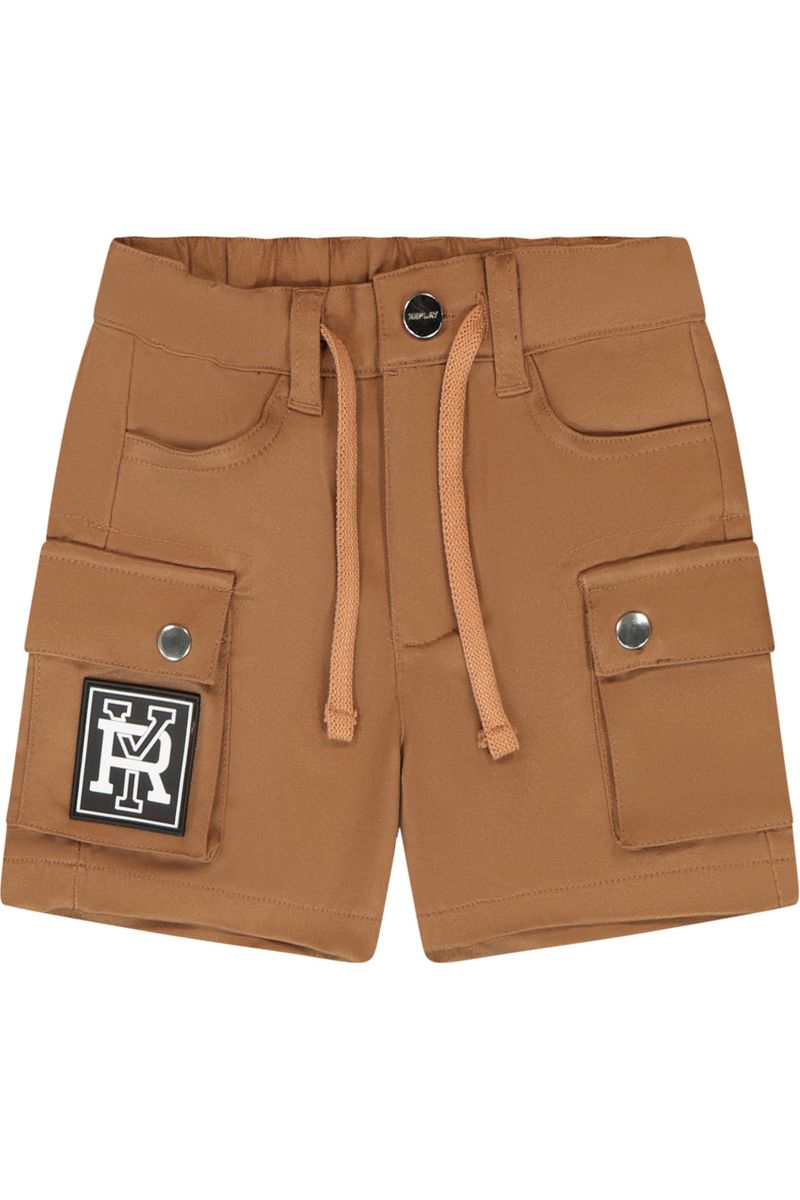 מכנסי ברמודה REPLAY כיסים בצד לילדים Brown / 3-6M