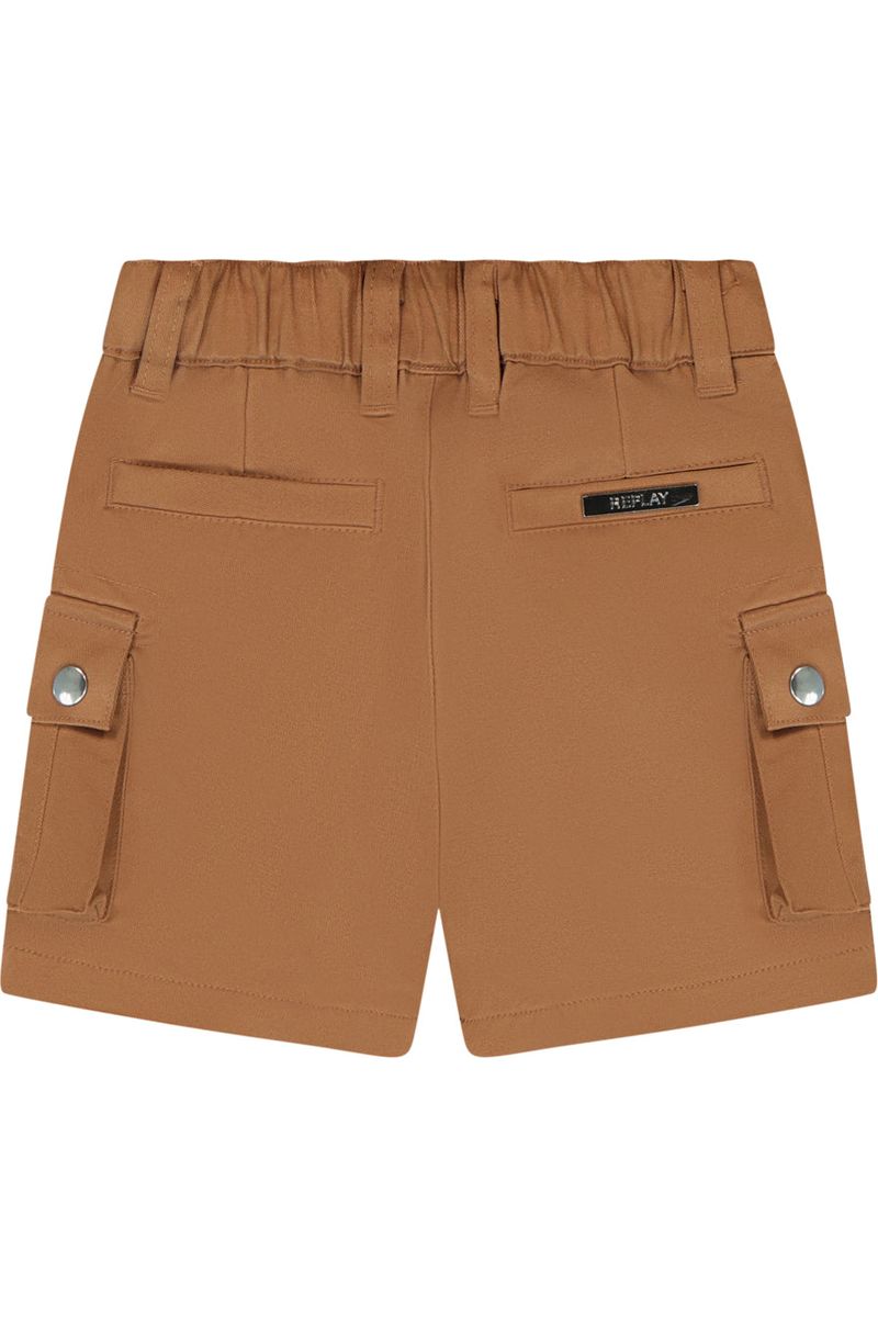 מכנסי ברמודה REPLAY כיסים בצד לילדים Brown / 3-6M