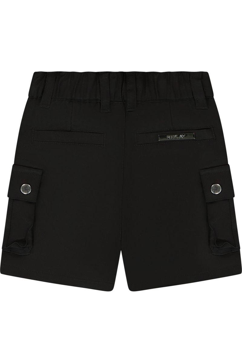 מכנסי ברמודה REPLAY כיסים בצד לילדים Black / 3-6M
