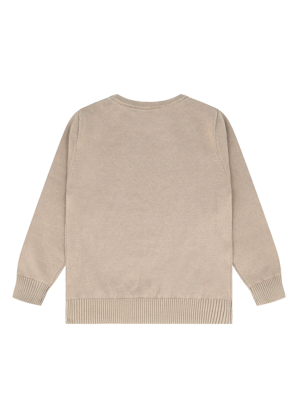 סווטשירט REPLAY לוגו מותג בצד לילדים BROWN / 4Y