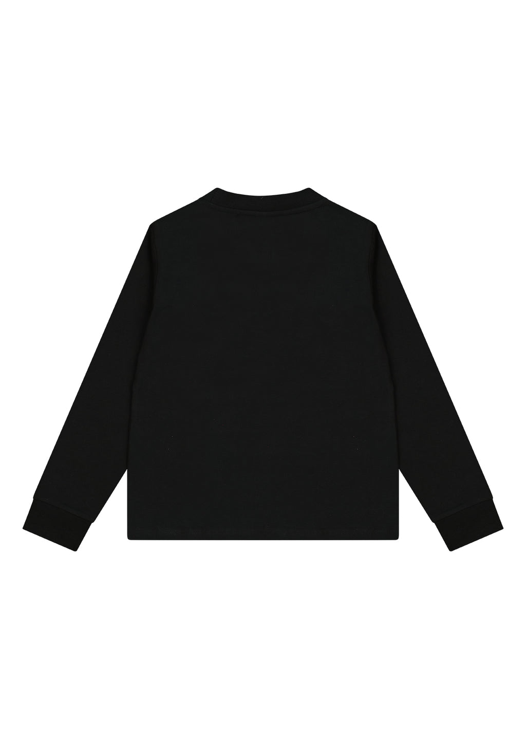 חולצת טישרט REPLAYEPLAY קלאסית לוגו בולט לילדים BLACK / 4Y