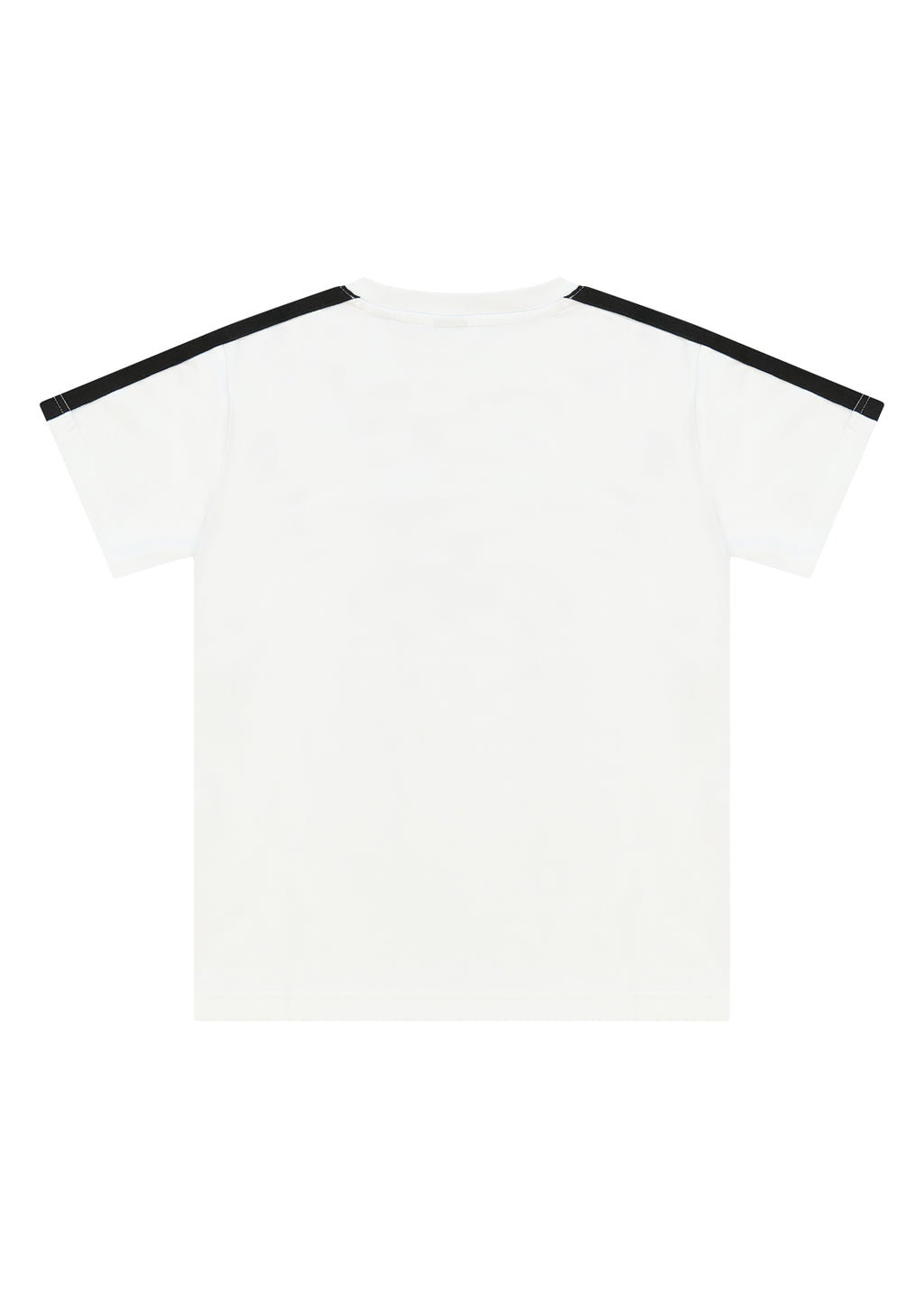 חולצת טישרט REPLAY עם פאץ׳ מרובע בחזה לילדים WHITE / 2Y