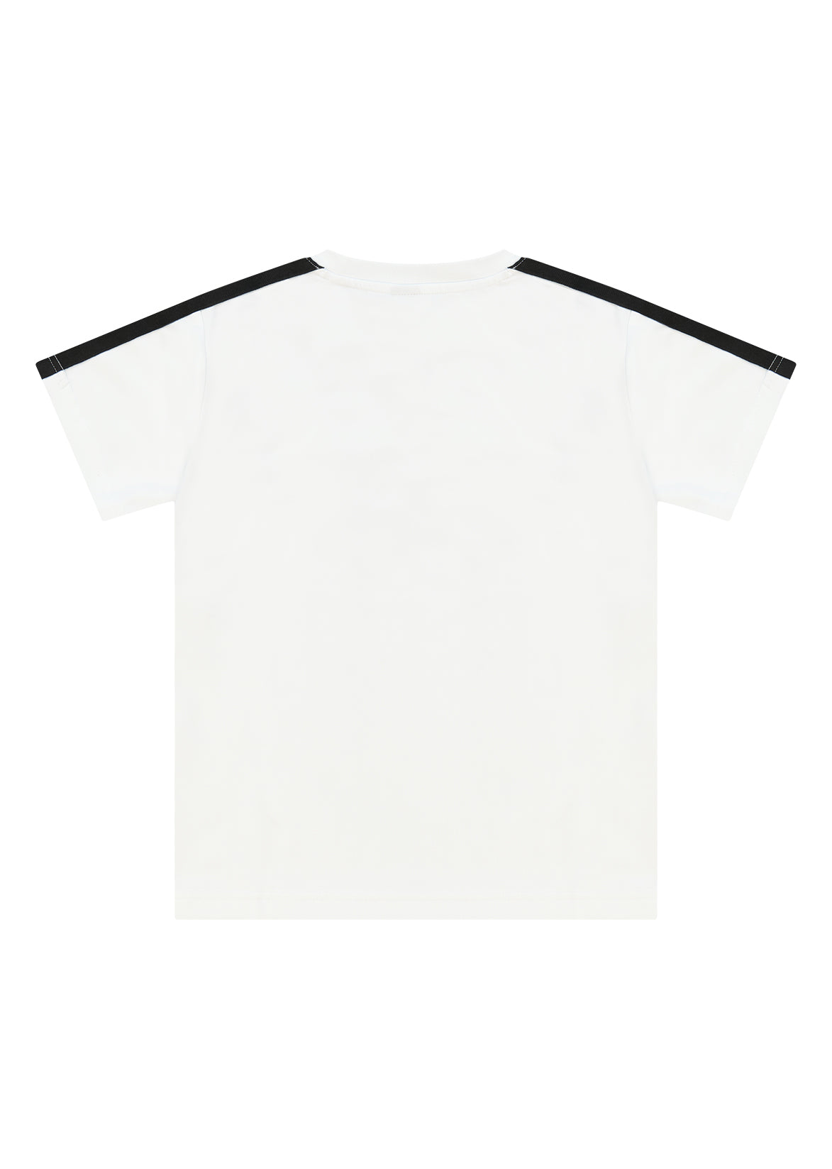 חולצת טישרט REPLAY עם פאץ׳ מרובע בחזה לילדים WHITE / 2Y