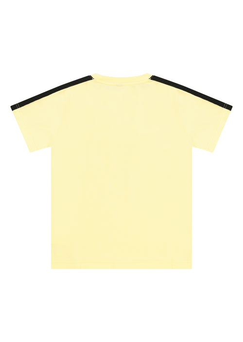 חולצת טישרט REPLAY עם פאץ׳ מרובע בחזה לילדים Yellow / 2Y