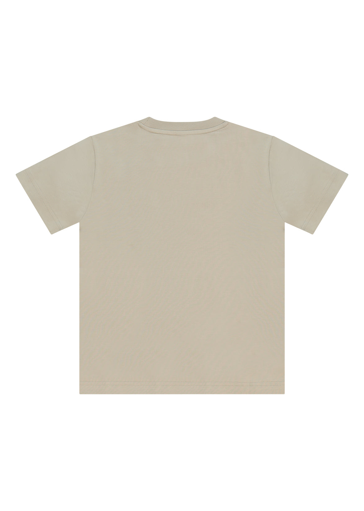 חולצת טישרט REPLAY עם פסים בשרוול לילדים BEIGE / 4Y