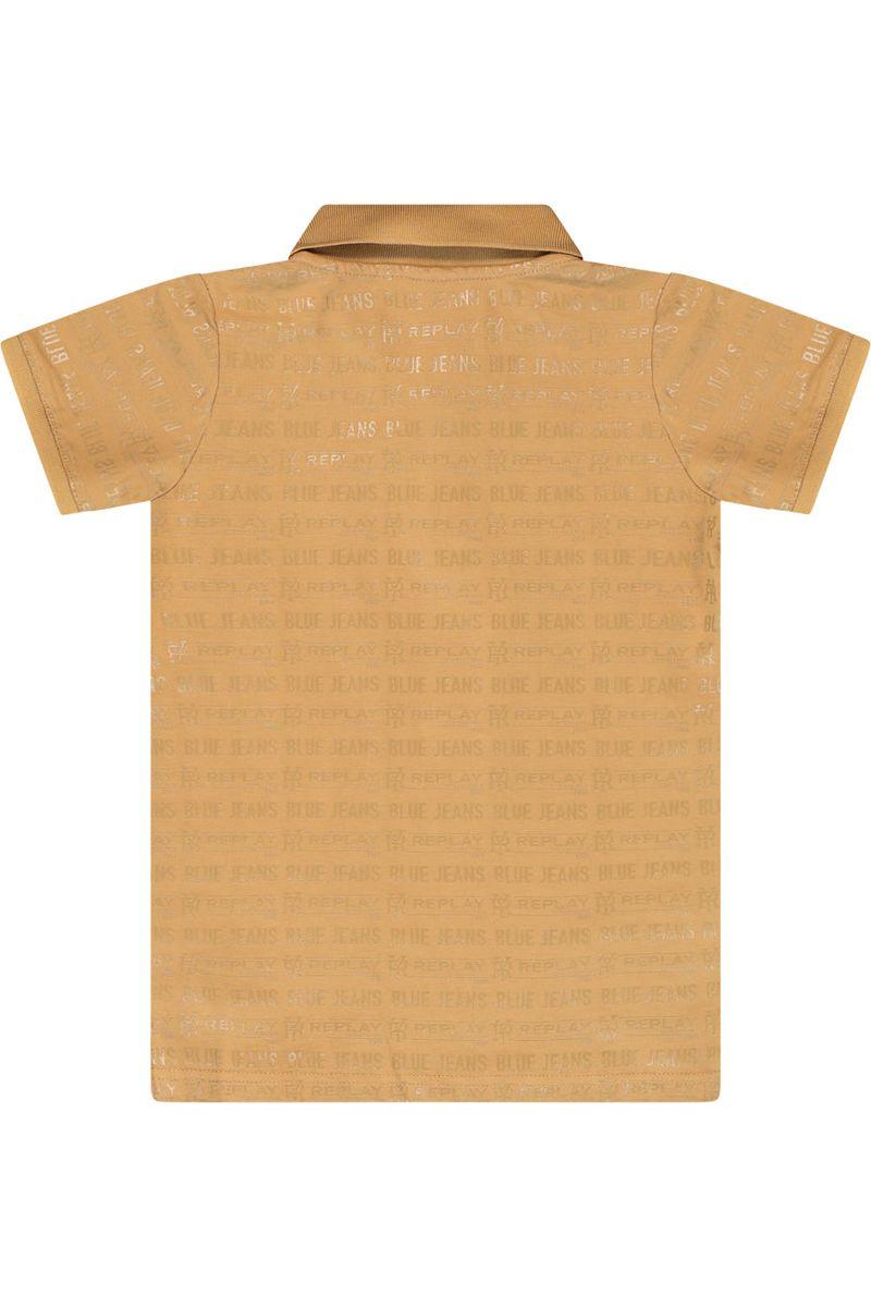 חולצת צווארון REPLAY בעיצוב ייחודי לילדים