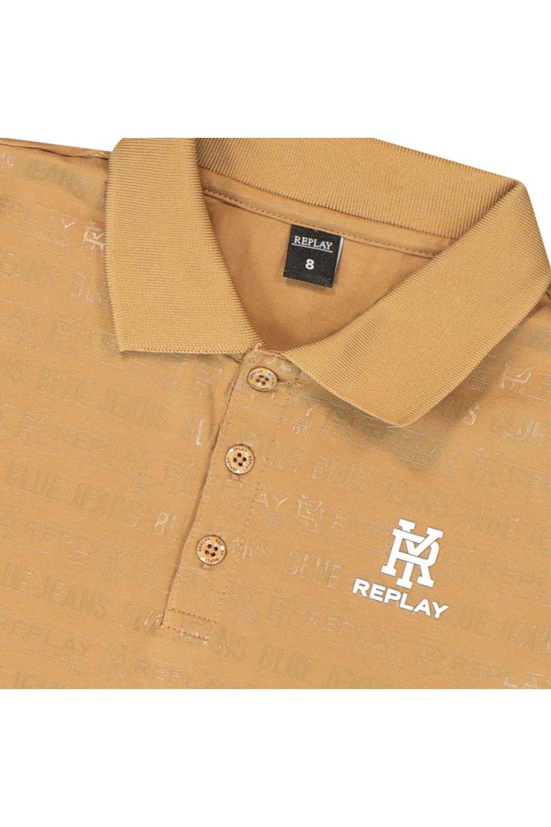 חולצת צווארון REPLAY בעיצוב ייחודי לילדים