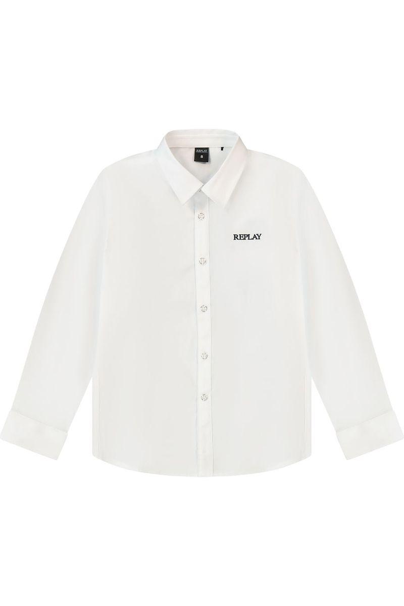 חולצה מכופתרת REPLAY קלאסית לילדים