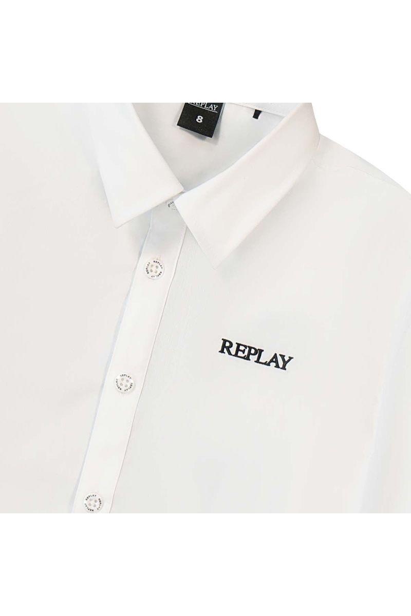 חולצה מכופתרת REPLAY קלאסית לילדים