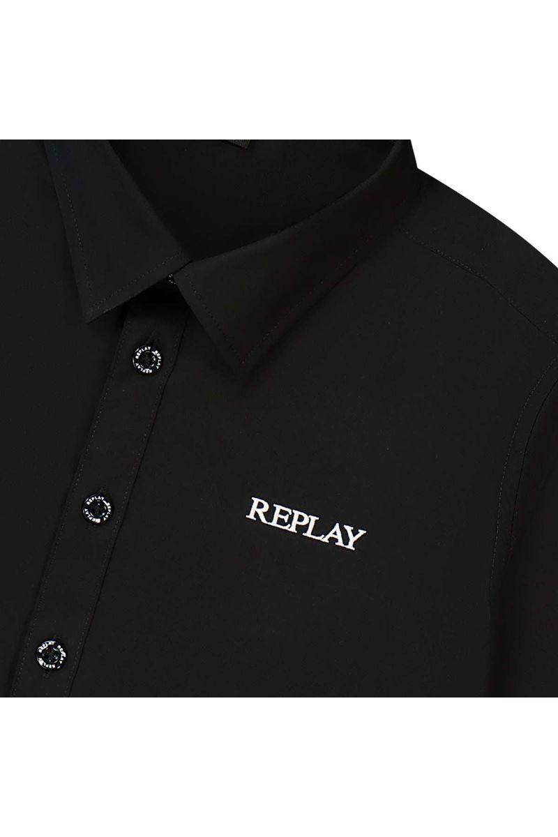 חולצה מכופתרת REPLAY קלאסית לילדים