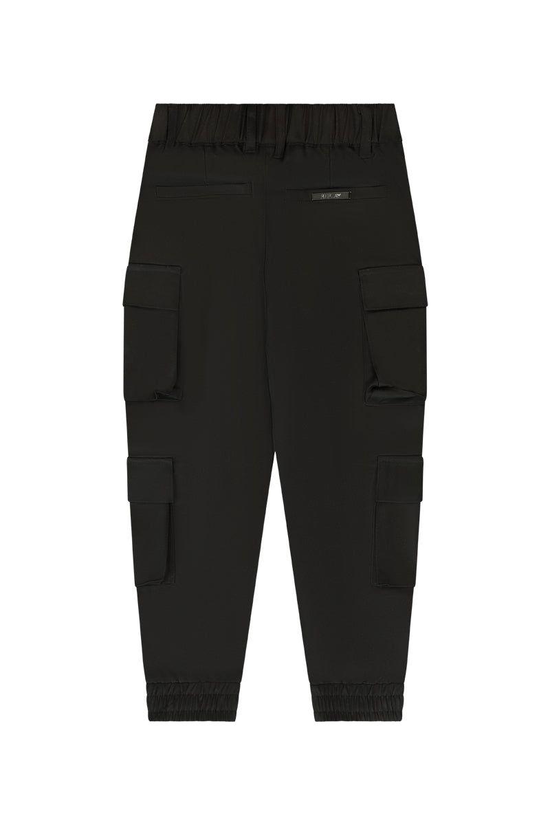 מכנסי דגמ"ח REPLAY כיסים בצד לילדים Black / 4Y