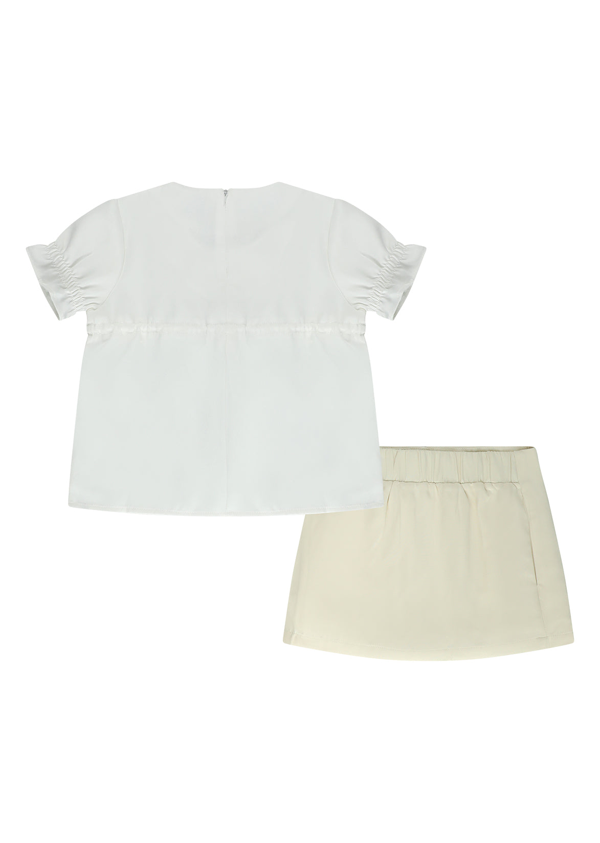 שמלת REPLAY עם שכבות לילדות WHITE / 4Y