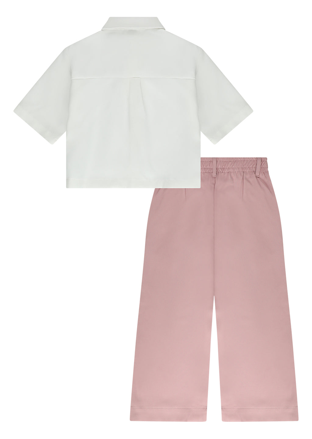 חליפת אלגנט REPLAY סט עליון+מכנס לילדות Pink / 4Y