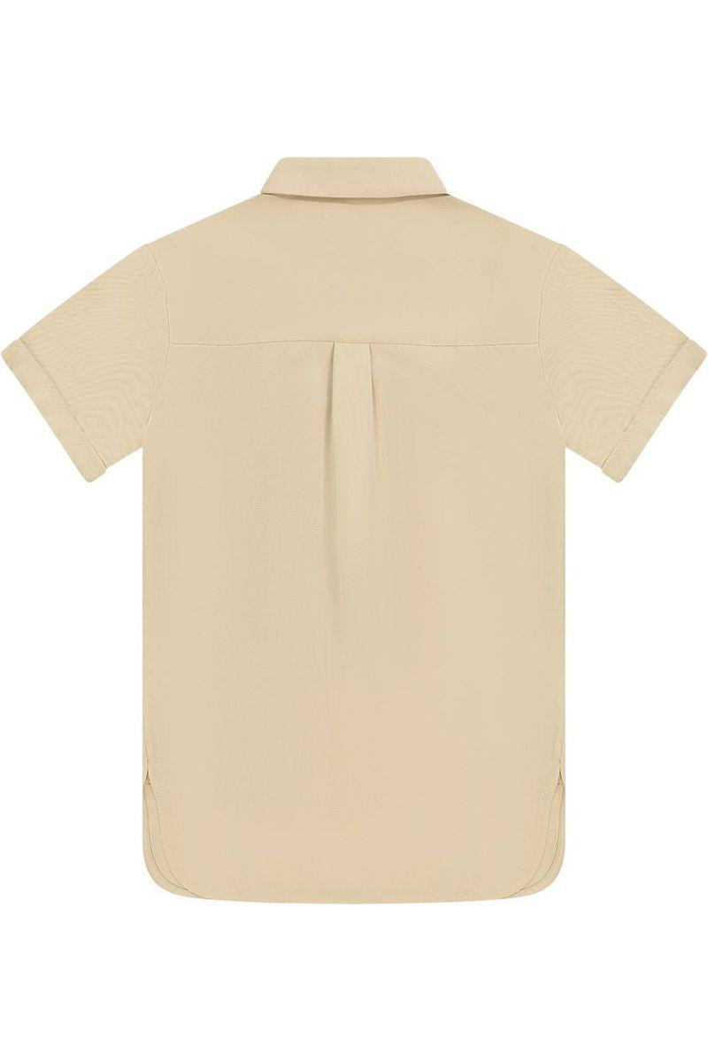 שמלת REPLAY כפתורים כיס בצד לילדות