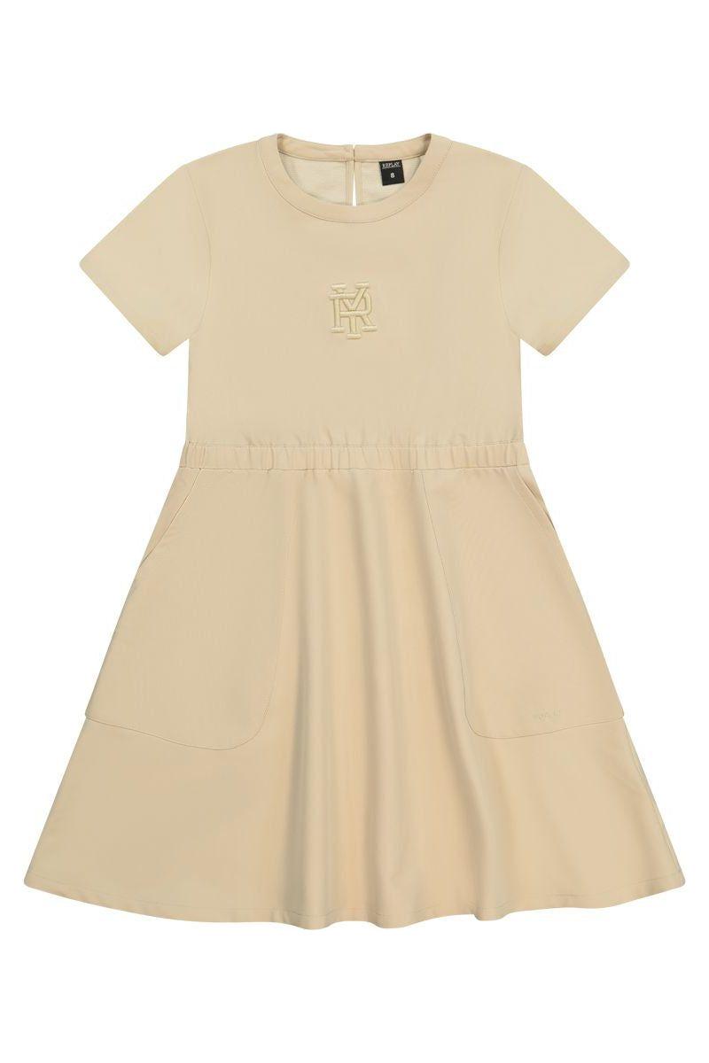 שמלת REPLAY ממותגת באמצע לילדות