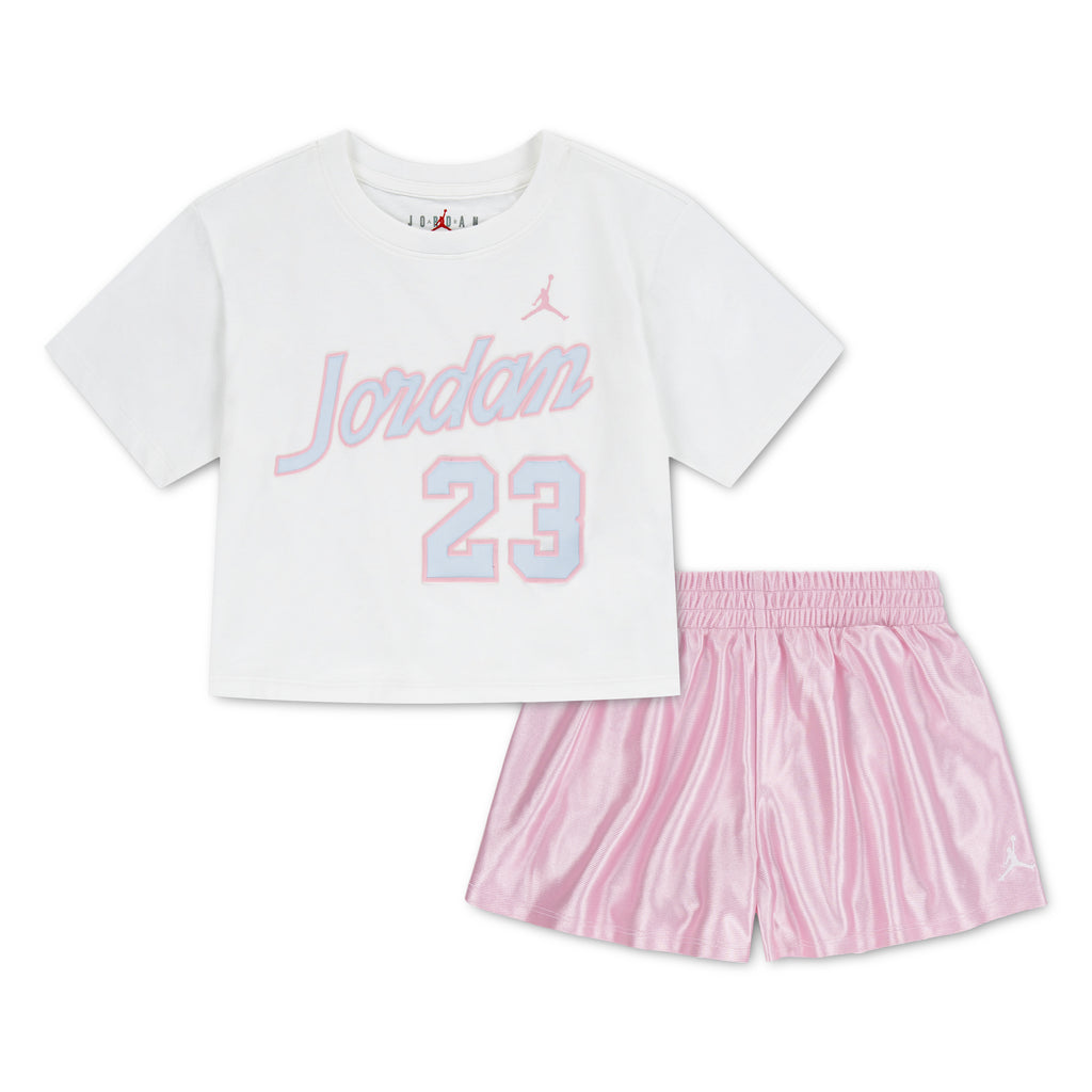 לילדות JDG FLOWY DURASHEEN JORDAN חליפת Pink / 2Y