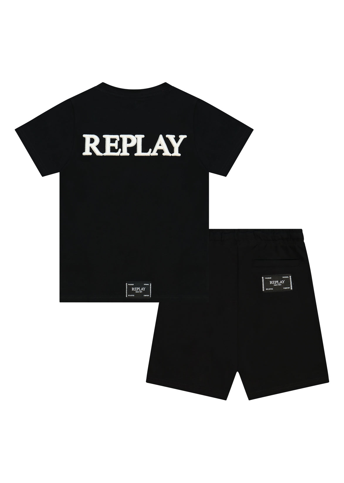 חליפת טריקו REPLAY לוגו RPLY EST.1981 לילדים
