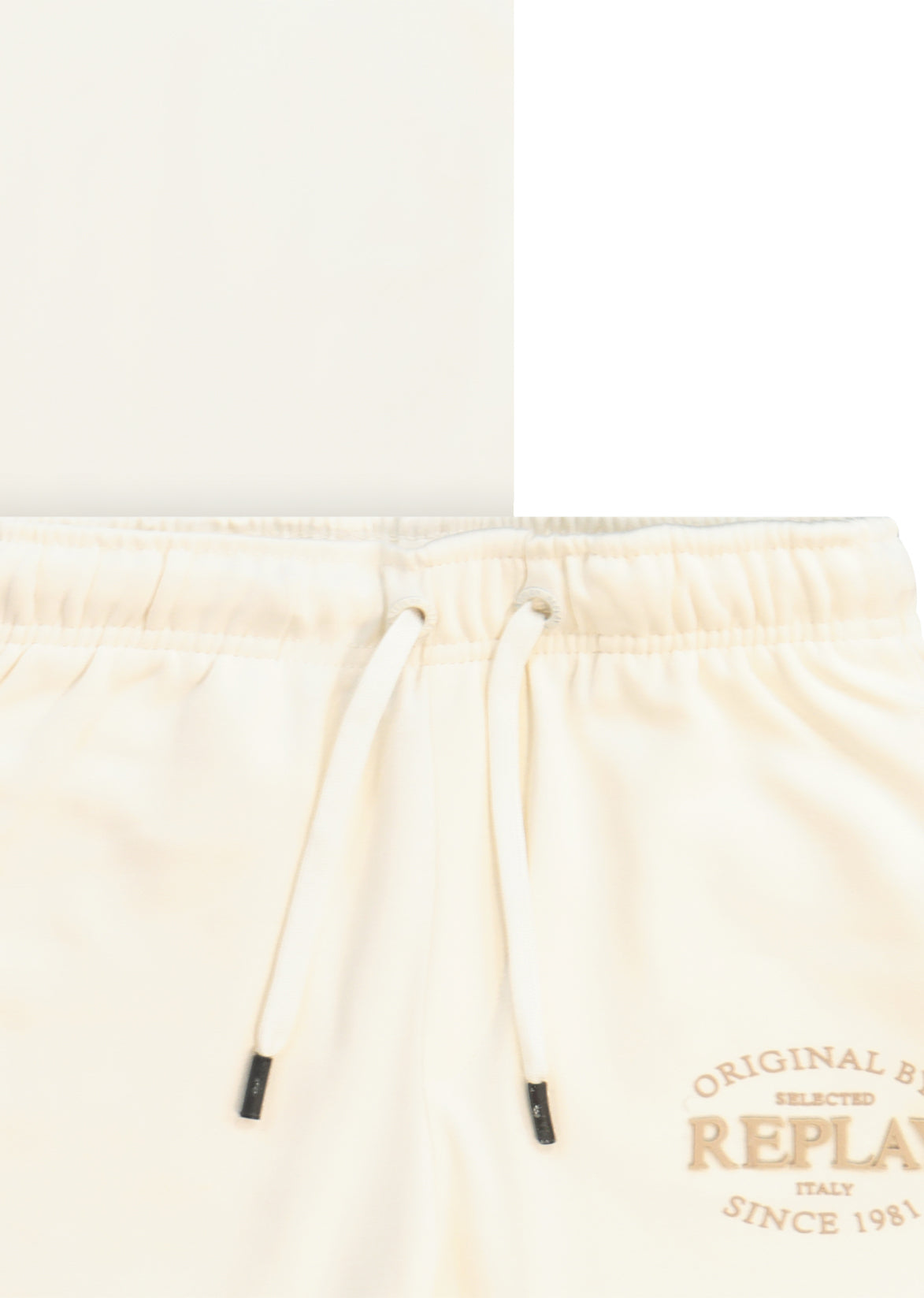 חליפת טריקו REPLAY הדפס לוגו קלאסי לילדים BEIGE / 4Y