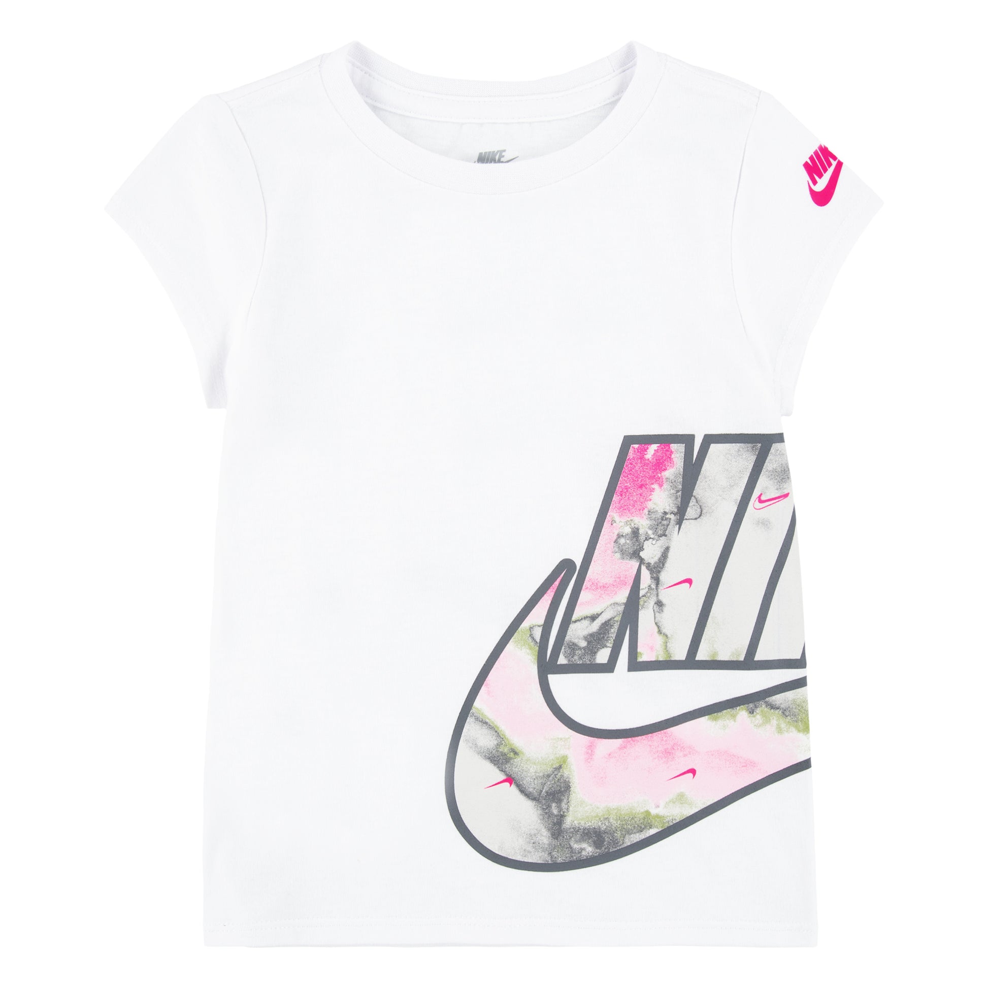 לילדות FUTURA WRAP TEE NIKE חליפת WHITE / 2Y